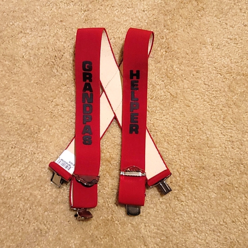 NWT Grandpa's Helper adjustable suspenders‎